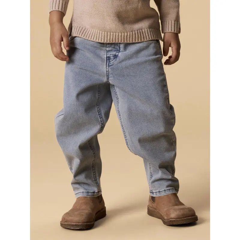 Lil'atelier Medium Blue Denim Nmmdeva Loose Jeans 2024-Es Lil 3