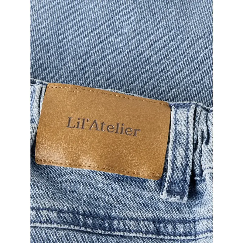 Lil'atelier Medium Blue Denim Nmmdeva Loose Jeans 2024-Es Lil 4