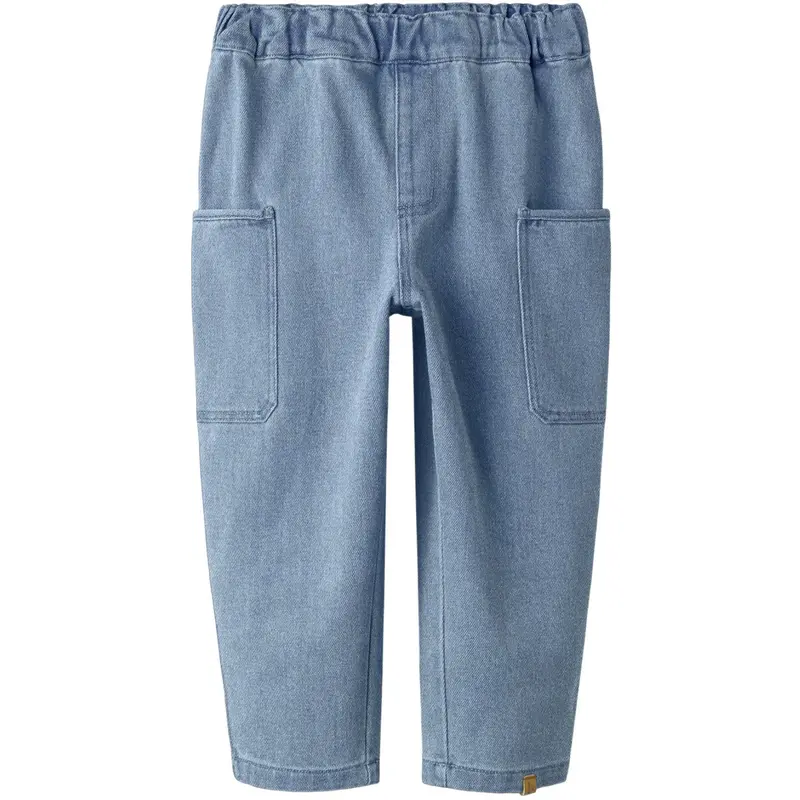 Lil'atelier Medium Blue Denim Nmmlulia Baggy Dnm Jeans 4017-Cj S Lil 1
