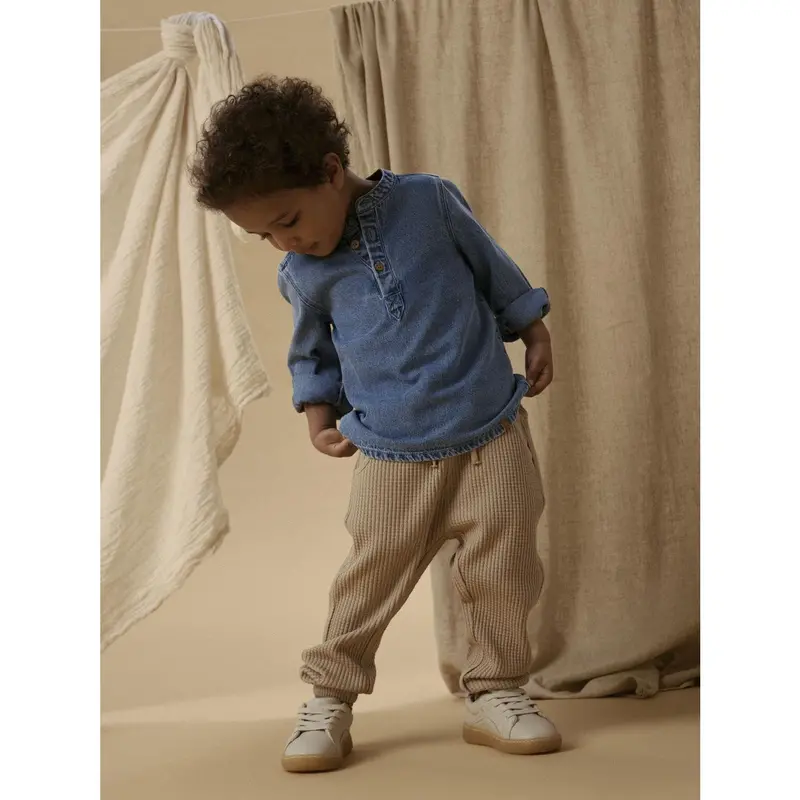 Lil'atelier Medium Blue Denim Nmmtaya Ls Loose Dnm Skjorte 1166-Fd Lil 2