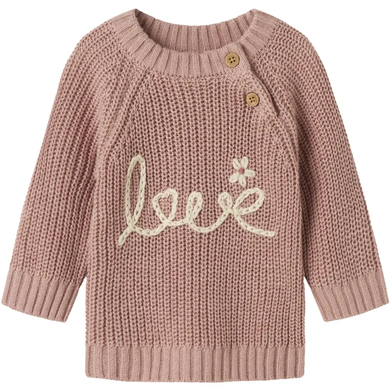 Lil'atelier Misty Rose Emlen Emb Strik 1