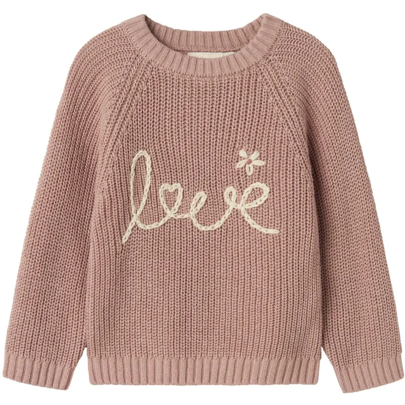 Lil'atelier Misty Rose Emlen Emb Strik 1