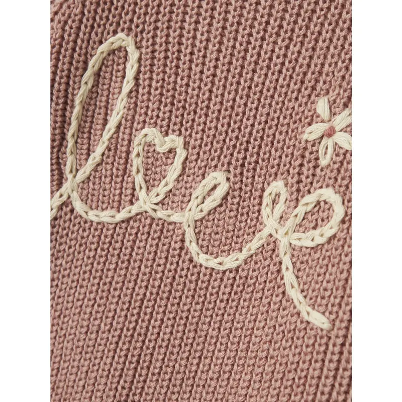 Lil'atelier Misty Rose Emlen Emb Strik 2