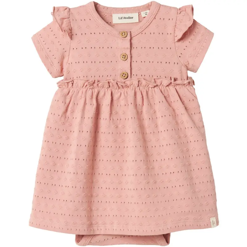 Lil'atelier Misty Rose Jamla Body Kjole 1