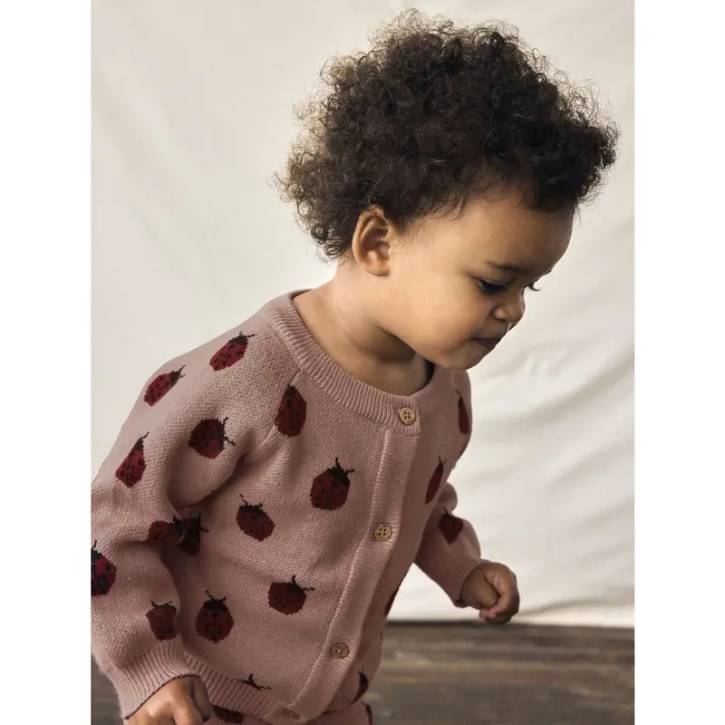 Lil'atelier Misty Rose Lulio Strik Cardigan Noos 3