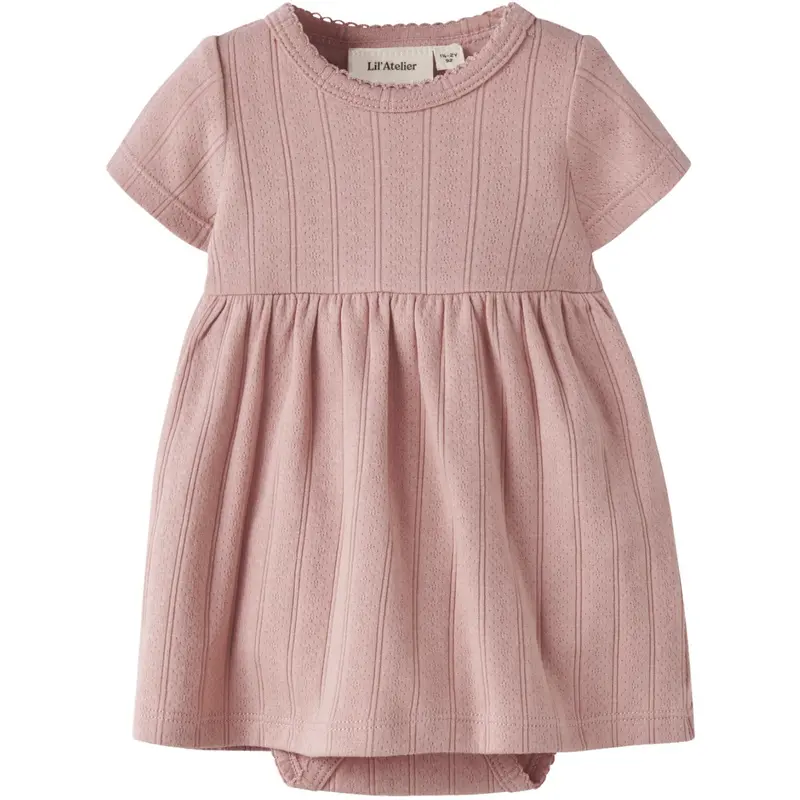Lil'atelier Misty Rose Nbffalina Ss Body Kjole Lil 1