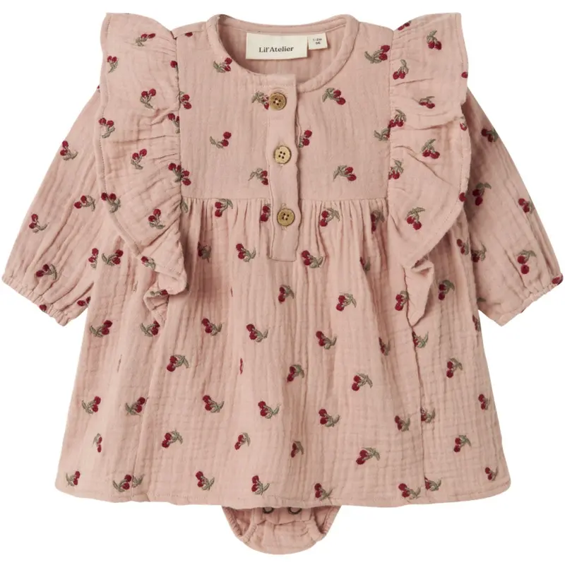 Lil'atelier Misty Rose Nbfkoala Ls Loose Body Kjole Lil 1