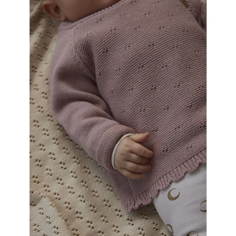 Lil'atelier Misty Rose Nbflaguna Ls Slå-Om Strik Lil Noos 2