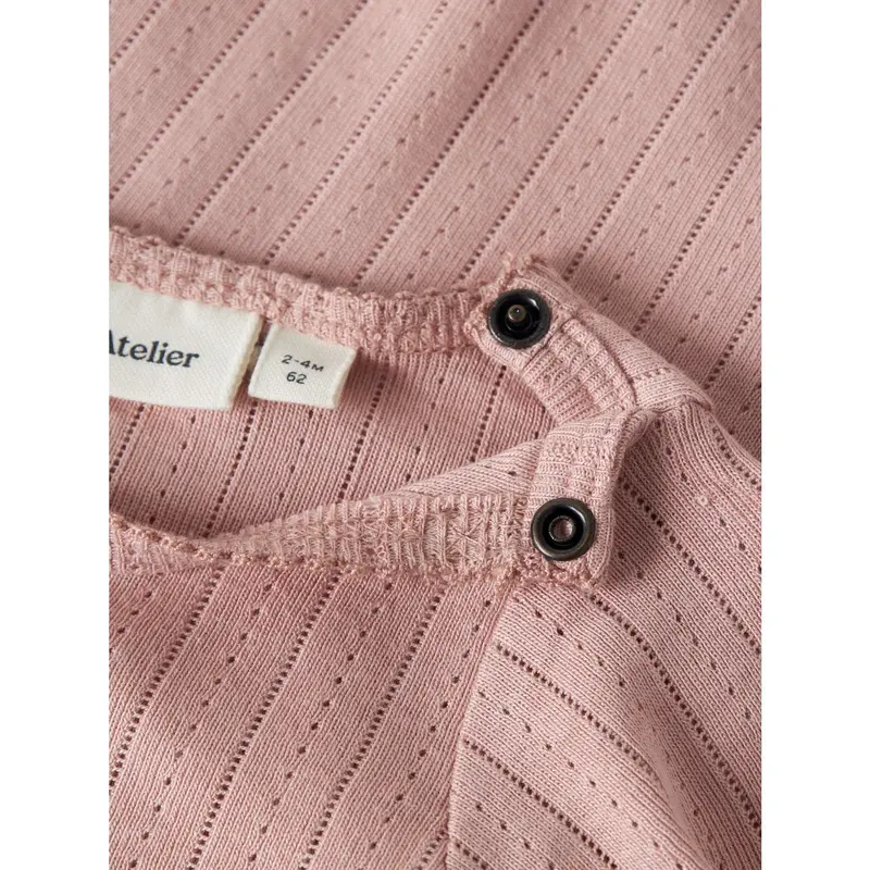 Lil'atelier Misty Rose Nbfrachels Ss Slim Body Lil 2