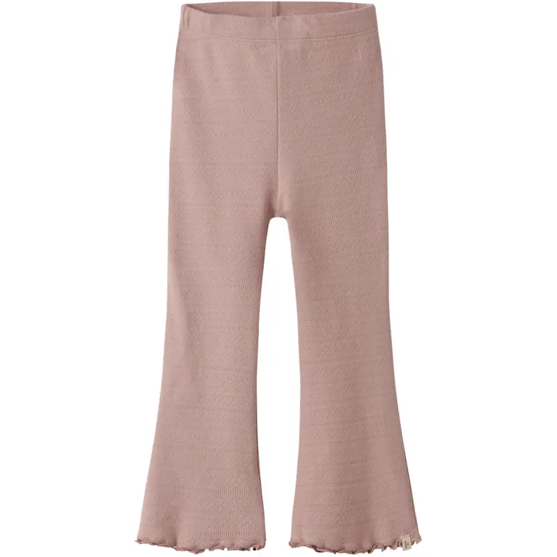 Lil'atelier Misty Rose Nmfdimia Slim Bootcut Leggings Lil 1