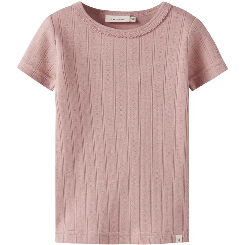 Lil'atelier Misty Rose Nmffalina Ss Slim Top Lil 1