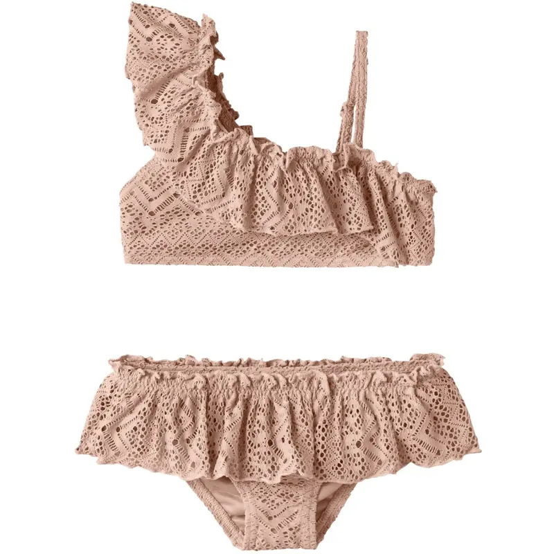 Lil'atelier Misty Rose Nmffeline Swim Sæt Lil 1
