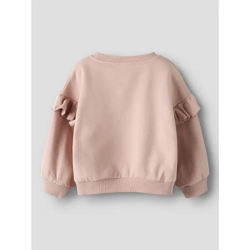 Lil'atelier Misty Rose Nmfilondon Res Ls Rlx Sweat Bru Lil 2