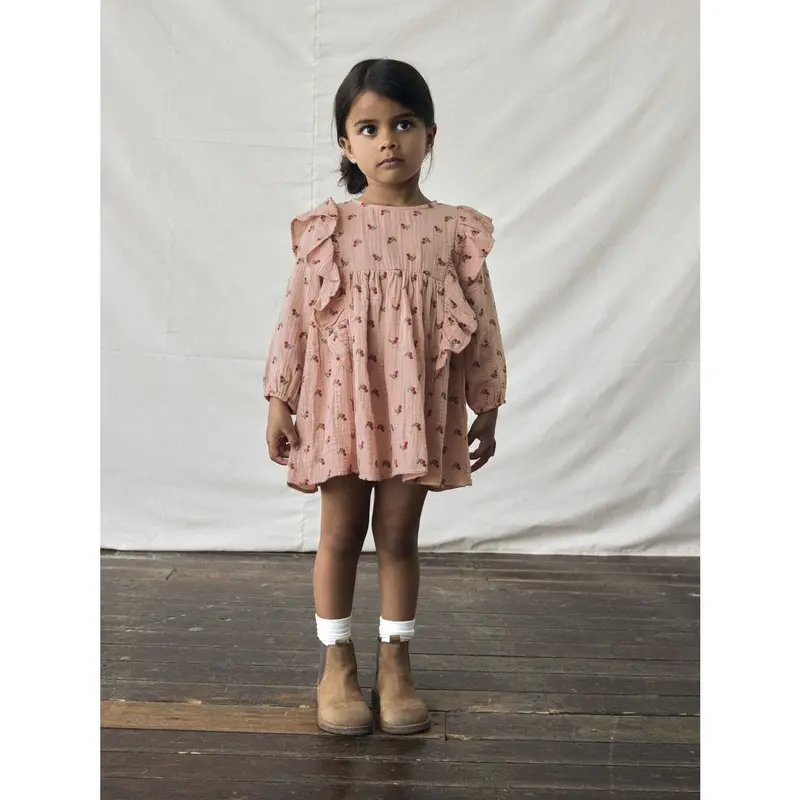 Lil'atelier Misty Rose Nmfkoala Ls Loose Kjole Lil 2