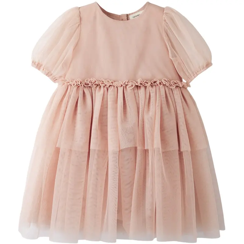 Lil'atelier Misty Rose Nmfliberty Ss Tyl Kjole Lil 1
