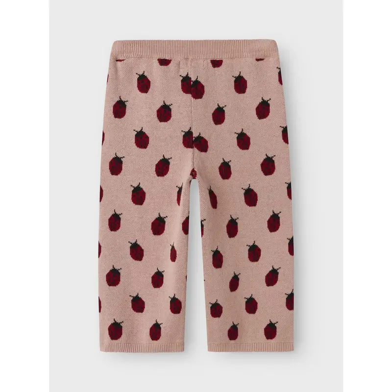 Lil'atelier Misty Rose Nmflulio Wide Strik Ancle Bukser Lil 3