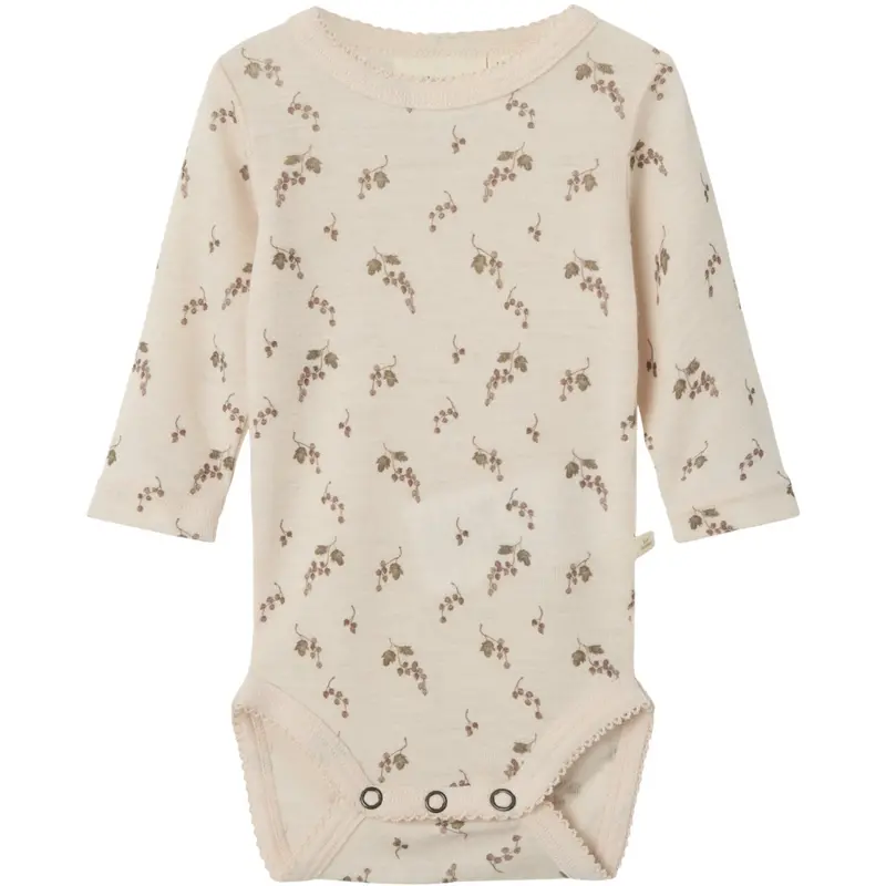 Lil'atelier Morganite Berry Nbfnoel Nia Uld Ls Slim Body Lil Noos 1