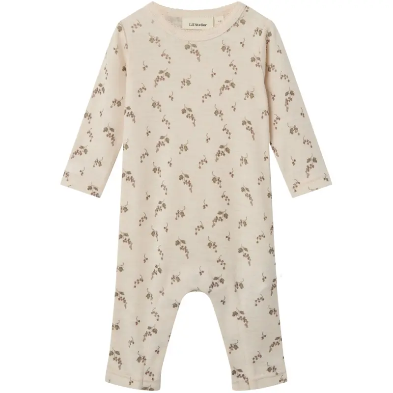 Lil'atelier Morganite Berry Nbfnoel Nia Uld Ls Slim Dragt Lil 1