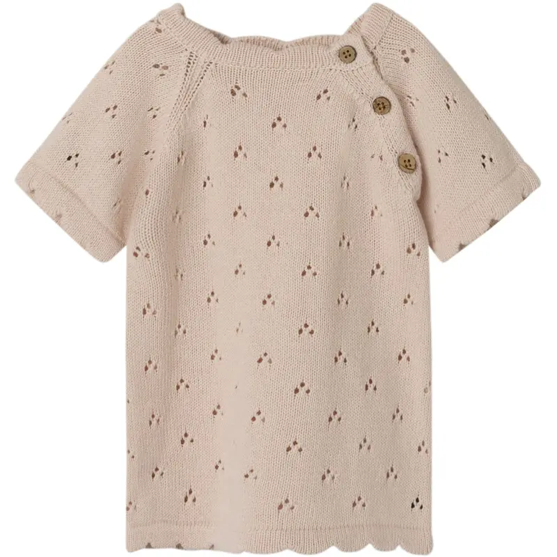 Lil'atelier Morganite Nbfjola Ss Strik Kjole Lil 1