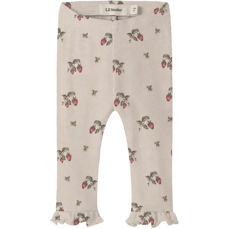 Lil'atelier Morganite Strawberry Nbfgayo Ska Slim Leggings Lil 1