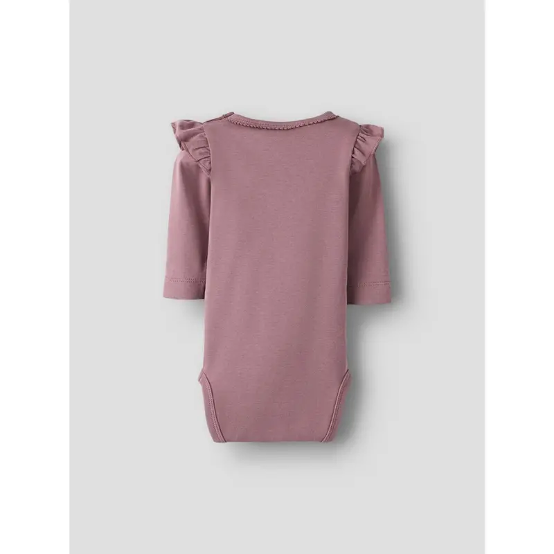 Lil'atelier Nostalgia Rose Nbflayo Sev Ls Slim Body Solid Lil 4