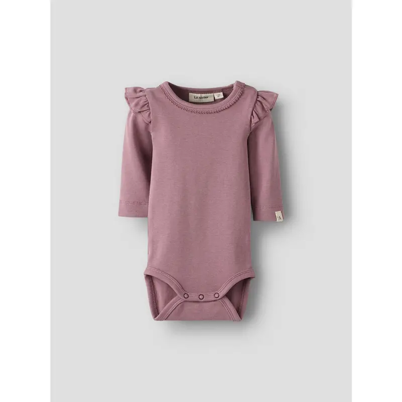 Lil'atelier Nostalgia Rose Nbflayo Sev Ls Slim Body Solid Lil 5