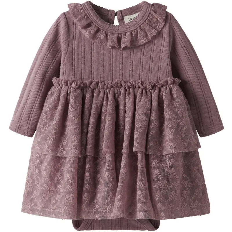 Lil'atelier Nostalgia Rose Nbfrobelle Ls Body Kjole Lil 1