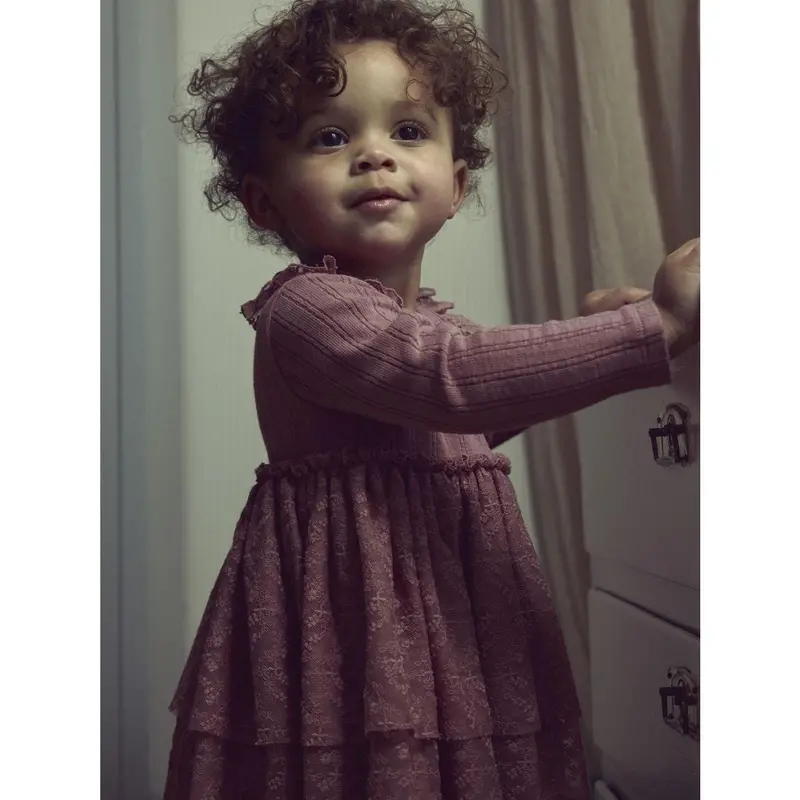 Lil'atelier Nostalgia Rose Nbfrobelle Ls Body Kjole Lil 3