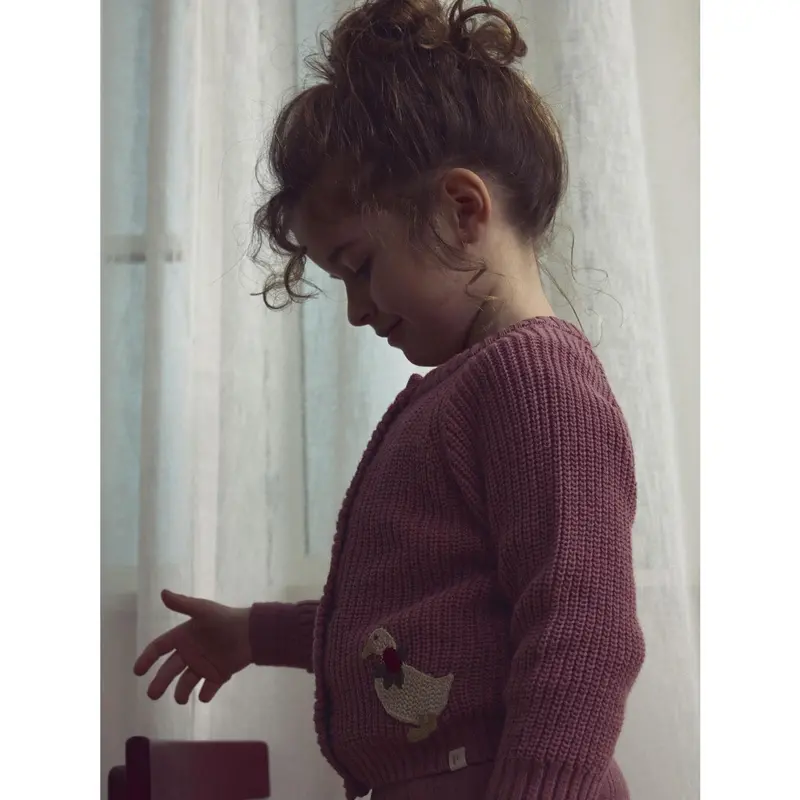 Lil'atelier Nostalgia Rose Nmfemlen Lak Ls Strik Card Lil 2