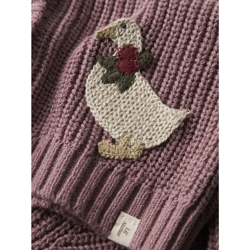 Lil'atelier Nostalgia Rose Nmfemlen Lak Ls Strik Card Lil 3