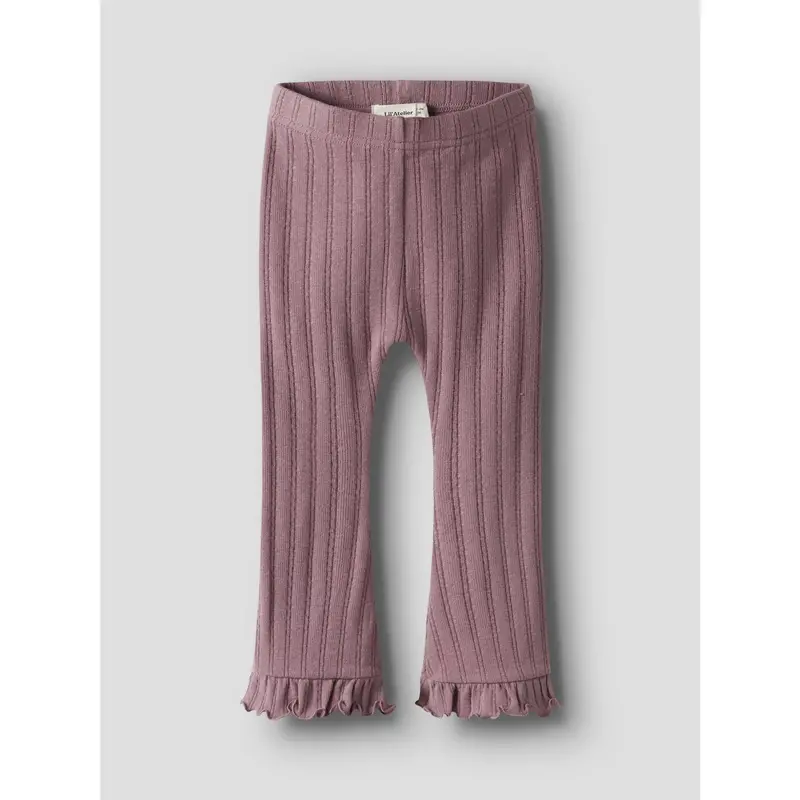Lil'atelier Nostalgia Rose Nmfrita Sig Bootcut Leggings Lil 3