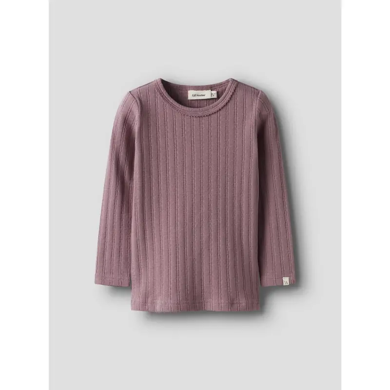Lil'atelier Nostalgia Rose Nmfrita Sig Ls Slim Top Lil 3
