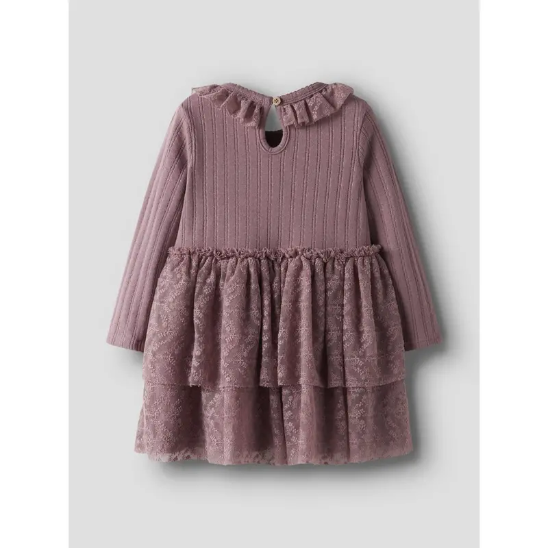 Lil'atelier Nostalgia Rose Nmfrobelle Ls Kjole Lil 3