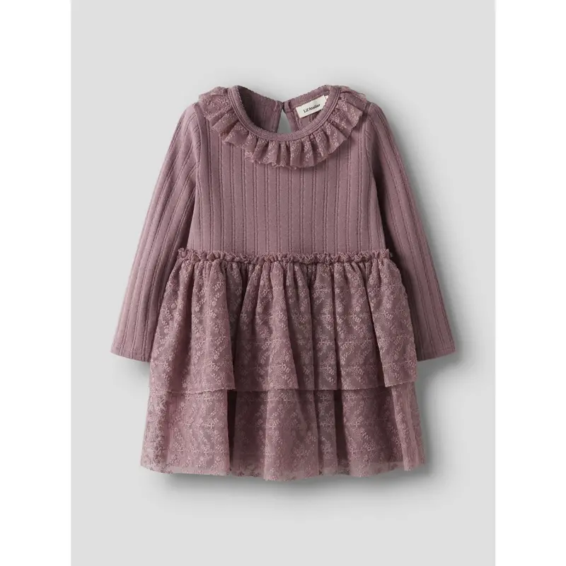 Lil'atelier Nostalgia Rose Nmfrobelle Ls Kjole Lil 4