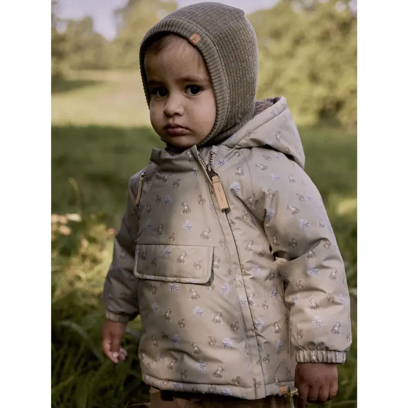 Lil'atelier Overland Trek Animals Nbmlasnow05 Jkt Aop Fo Lil 3