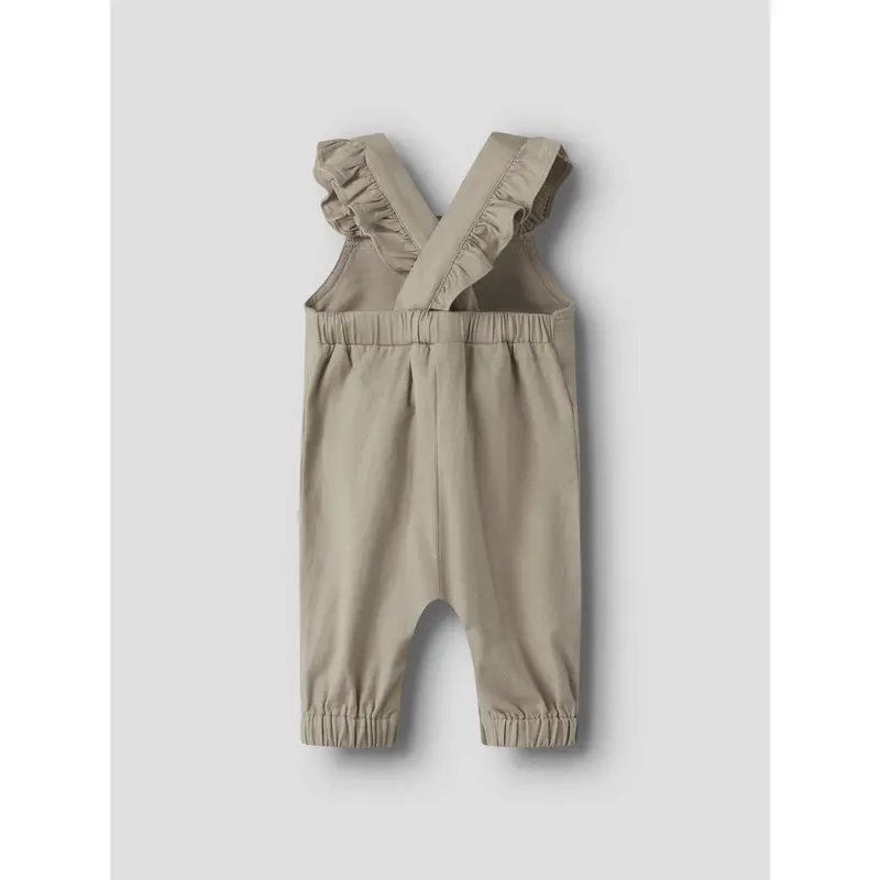 Lil'atelier Oxford Tan Nbfdoreen Loose Twi Overall 9977-Dh Lil 2