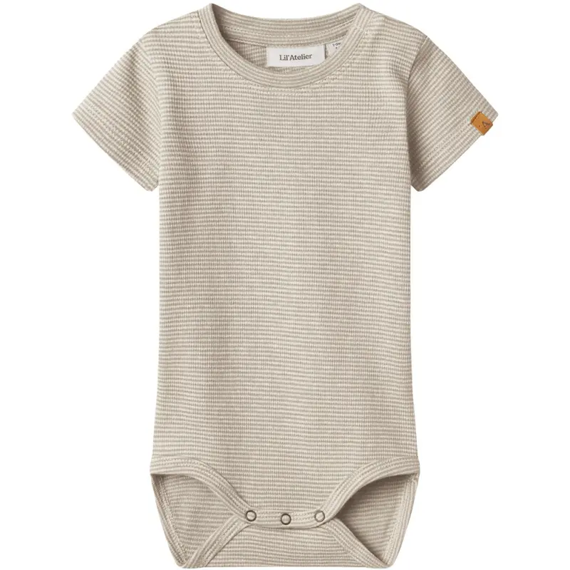 Lil'atelier Oxford Tan Nbmfeng Ss Slim Body Lil 1