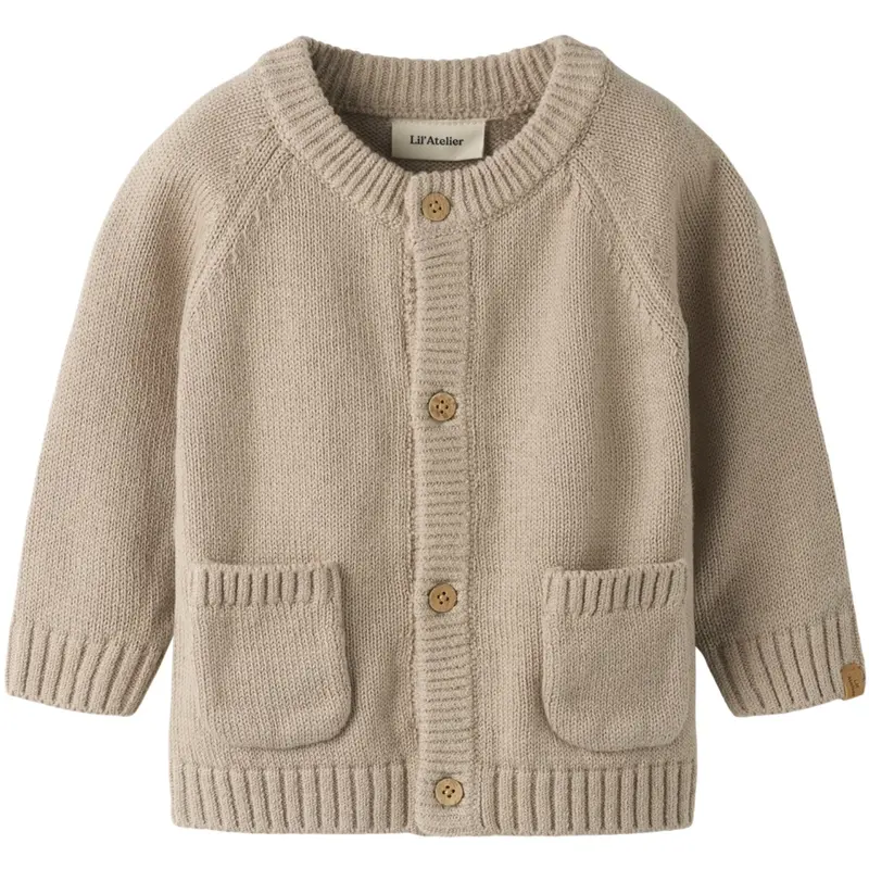 Lil'atelier Oxford Tan Nbmfogon Ls Strik Card Lil 1