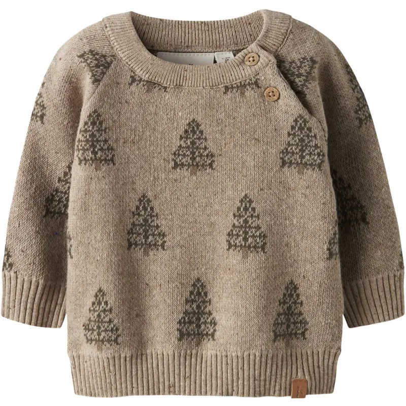 Lil'atelier Oxford Tan Nbngalto Bob Ls Strik Lil 1