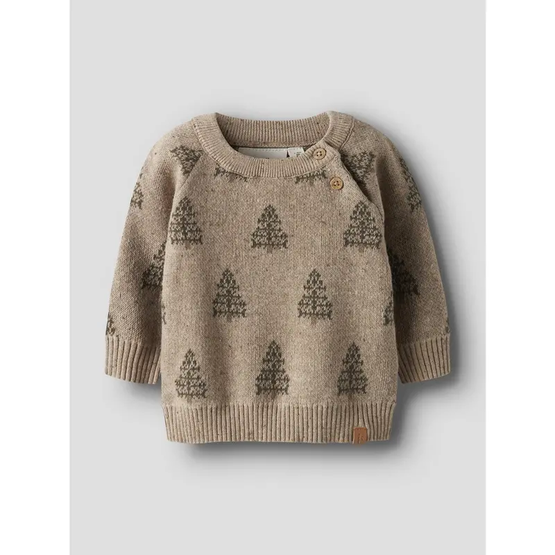 Lil'atelier Oxford Tan Nbngalto Bob Ls Strik Lil 3
