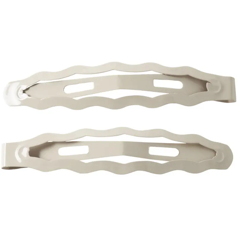 Lil'atelier Oxford Tan Nmfacc-Faja 2 Pak Hair Clips Lil 1
