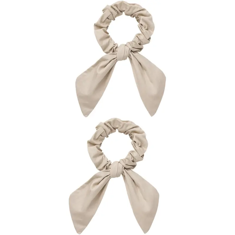 Lil'atelier Oxford Tan Nmfacc-Louise 2 Pak Scrunchie Lil 1