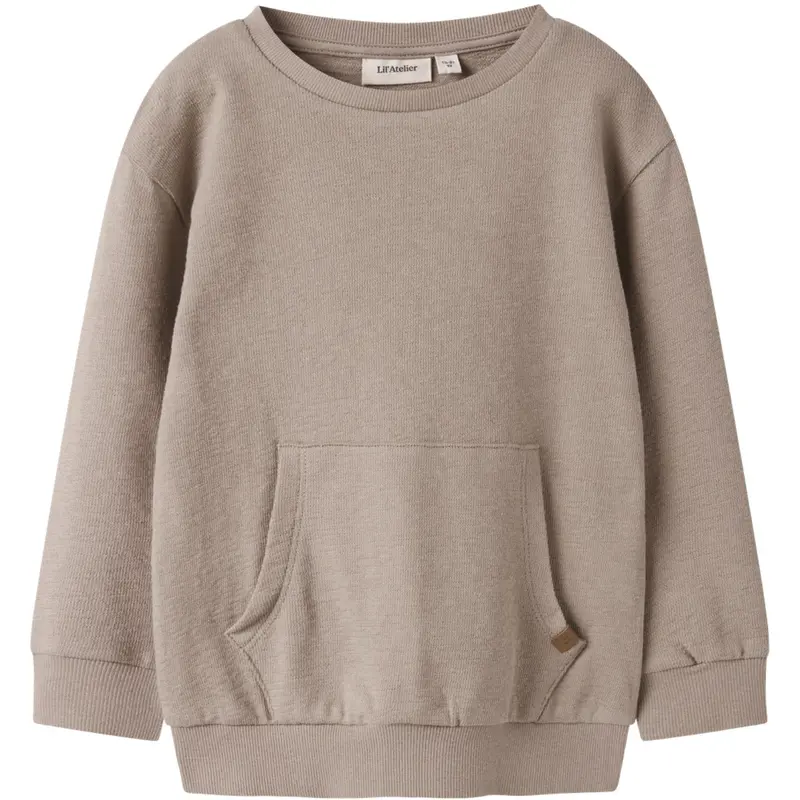 Lil'atelier Oxford Tan Nmmdias Duk Ls Loose Sweat Lil 1