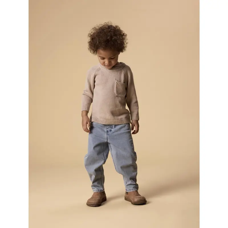 Lil'atelier Oxford Tan Nmmfogon Ls Strik Lil 2