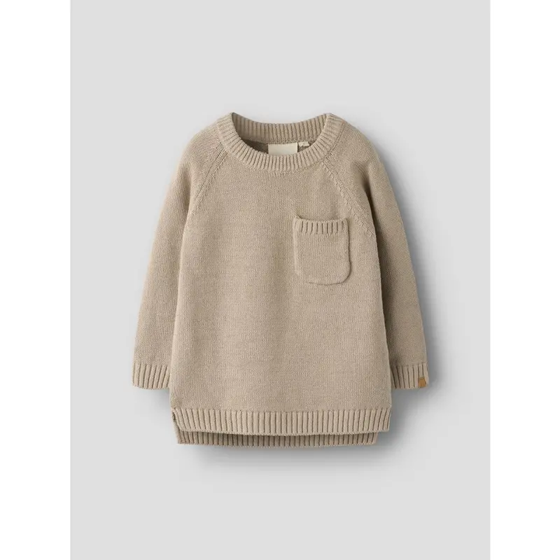 Lil'atelier Oxford Tan Nmmfogon Ls Strik Lil 4