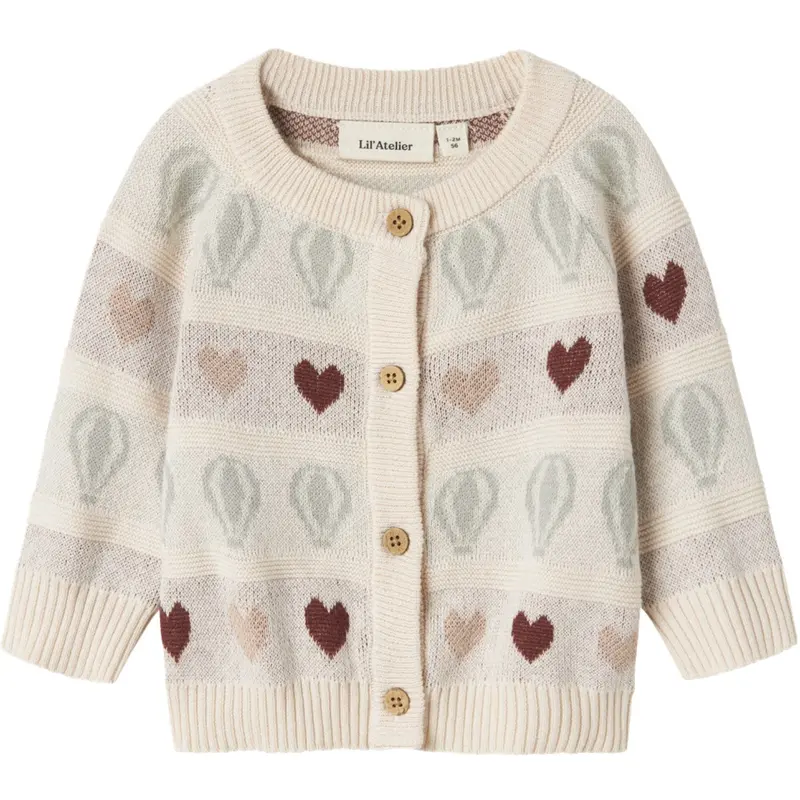 Lil'atelier Pastel Parchment Nbflamai Kny Ls Strik Card Lil 1