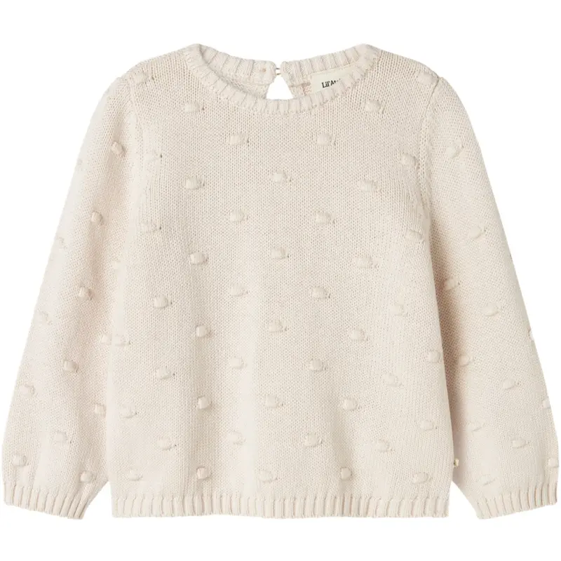 Lil'atelier Pastel Parchment Nmngable Ls Loose Strik Lil 1
