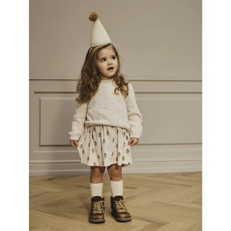 Lil'atelier Pastel Parchment Nmngable Ls Loose Strik Lil 2