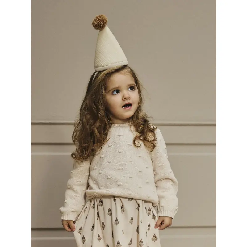 Lil'atelier Pastel Parchment Nmngable Ls Loose Strik Lil 3
