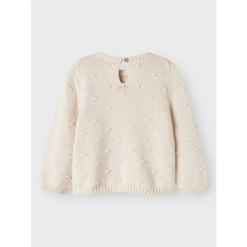 Lil'atelier Pastel Parchment Nmngable Ls Loose Strik Lil 5